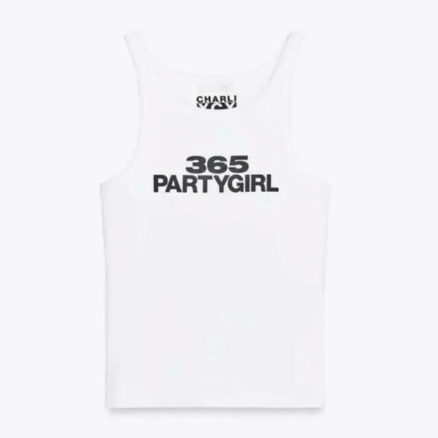 찰리 xcx charli xcx 자라 365 party girl 나시