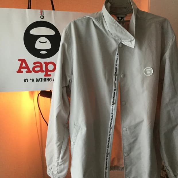 Aape 에이프 코치자켓