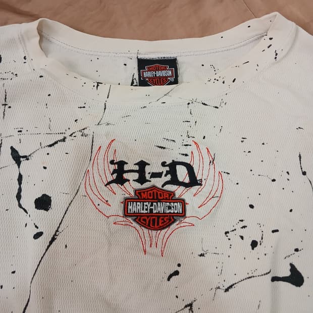 빈티지 할리데이비슨 스플래터 쭉티 