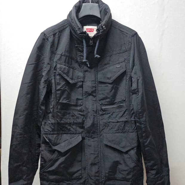 리바이스 블랙 야상 자켓  90  S