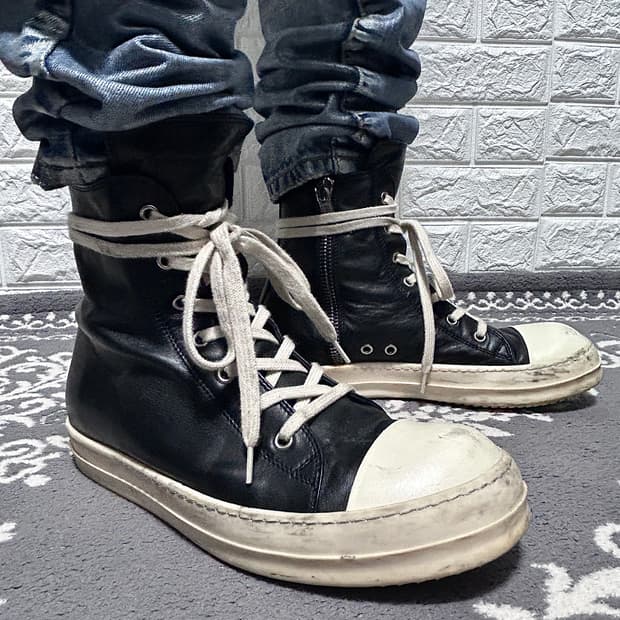 00‘s Jpn 메탈릭 코팅 데님 팬츠