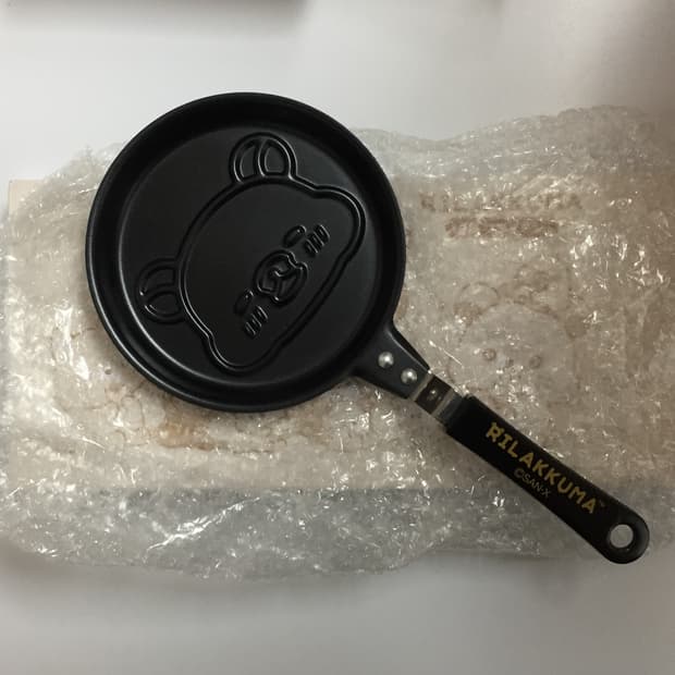 리락쿠마 쿠지 7탄 D상 미니 후라이팬 핫케이크팬