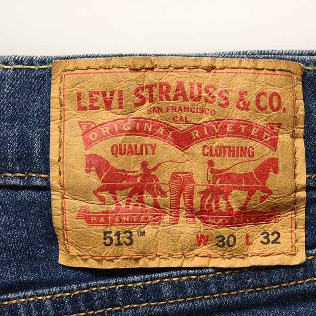 리바이스 513 청바지 W30 L32