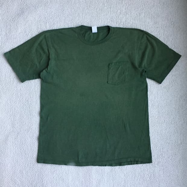 90‘s USA 포켓티 페이딩 그린