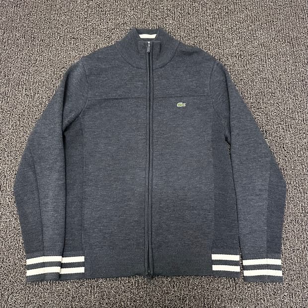 라코스테 울 니트 집업 그레이100(L)