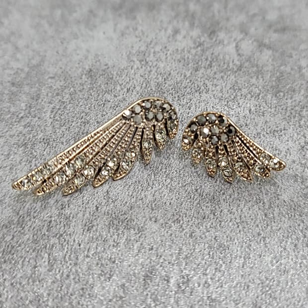 angel wing earrings