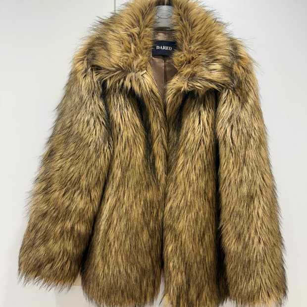 데어드 퍼 자켓 WILD FAUX FUR COAT
