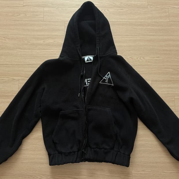 25 percentage 후리스 후드집업