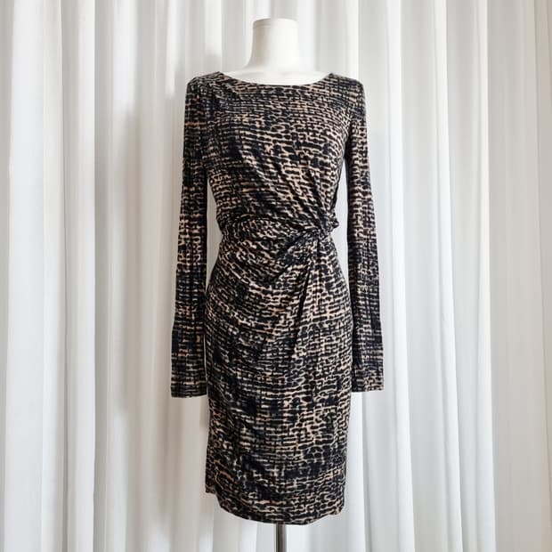 막스마라스튜디오 셔링스판 원피스 (55)상태최상/made in Italy