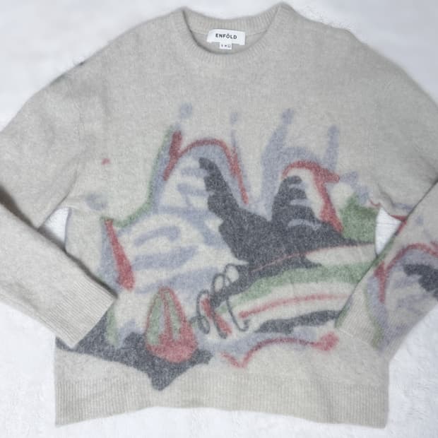 Enfold x m.j.k 엔폴드 Stay RAZY 니트