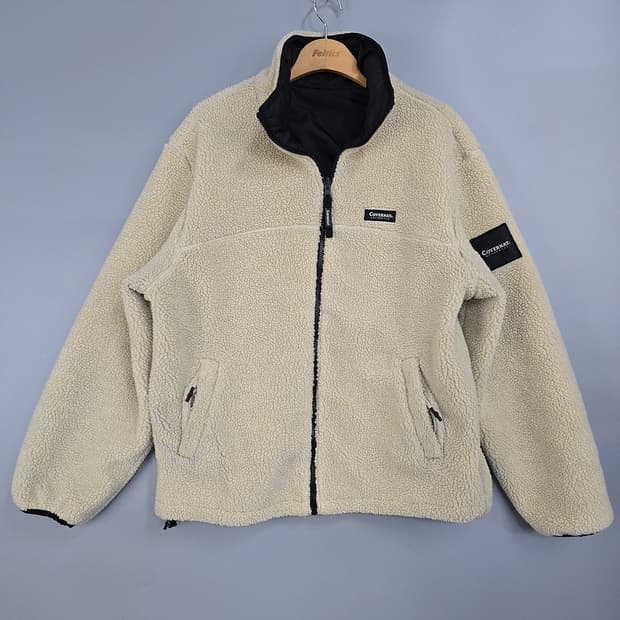 커버낫 리버서블 보아 플리스 자켓 M