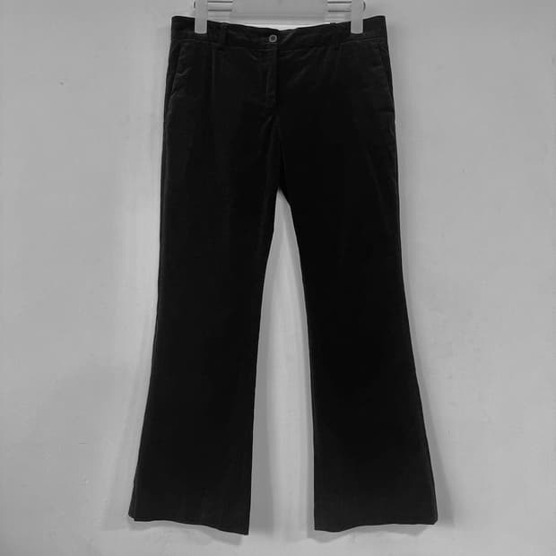 알베르토비아니 벨벳 부츠컷 팬츠