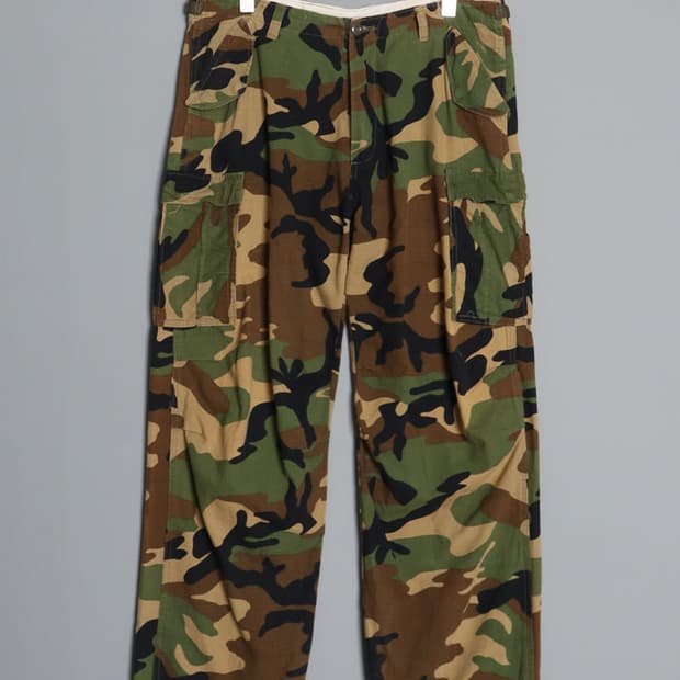Non Ripstop Camo B.D.U Pant (30~31)