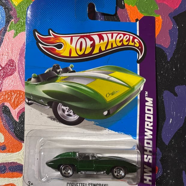빈티지)미개봉) 핫휠 콜벳 스팅레이 다이캐스트 인테리어 소품