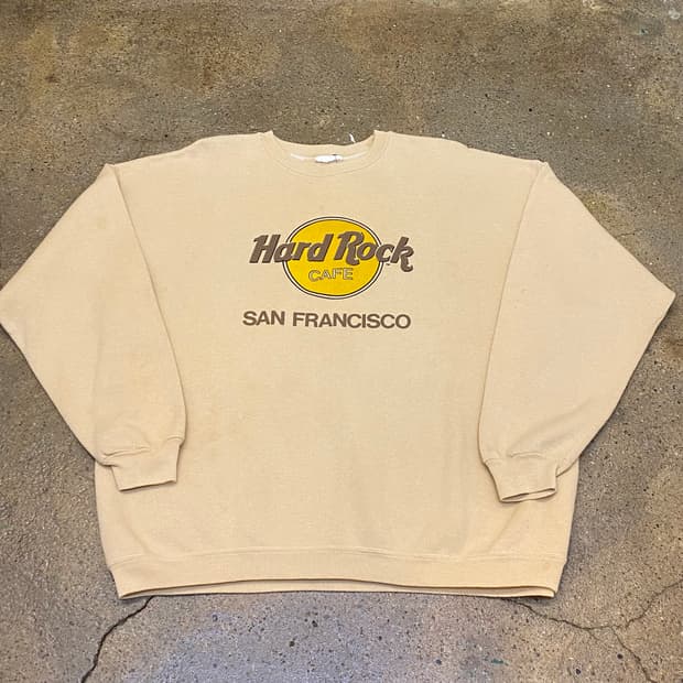 90s Made in USA 미국 빈티지 하드락카페 시카고 맨투맨