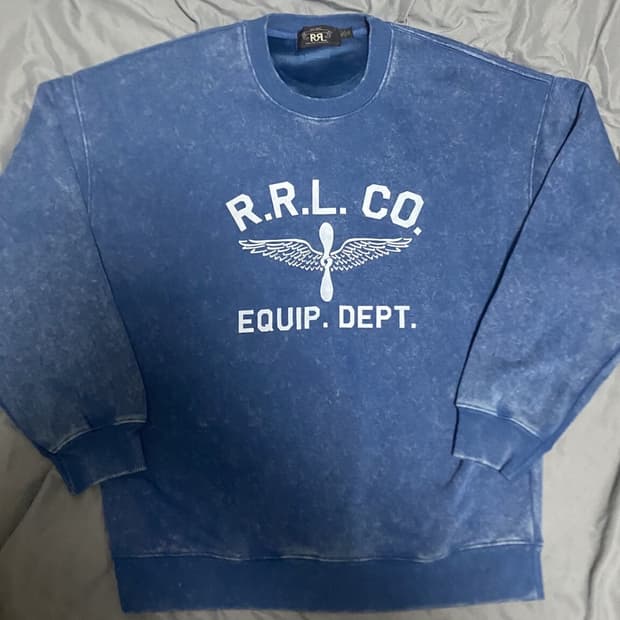 RRL 더블알엘 맨투맨