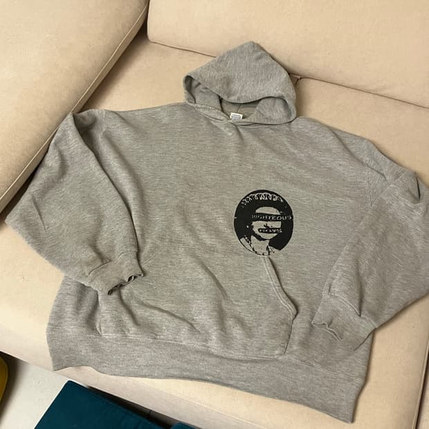 90s Russell gray hoodie