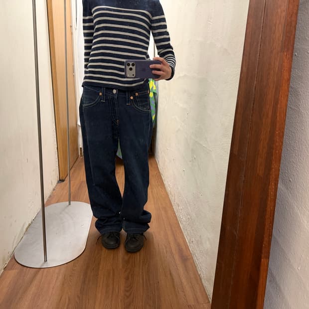 리바이스 데님 진청