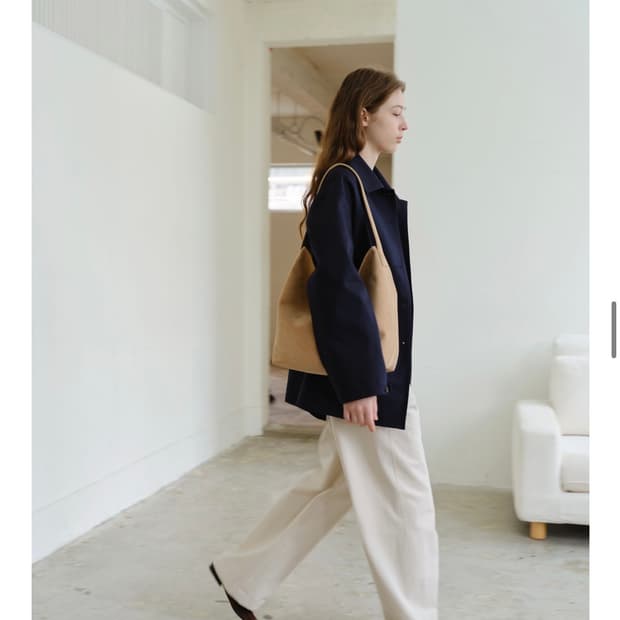 French work Jacket_Navy