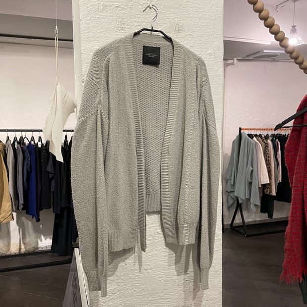 언유즈드 오버사이즈 가디건