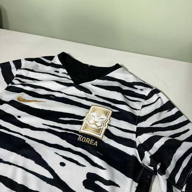 95 S-M 나이키풋볼 20한국국대 지브라 축구져지 축구반팔