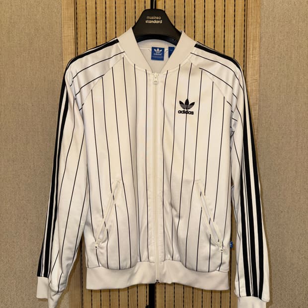 아디다스 파이어버드 화이트 져지