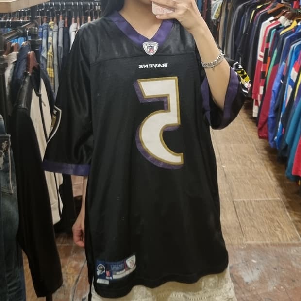 [Hi] NFL 풋볼져지 반팔티 블랙