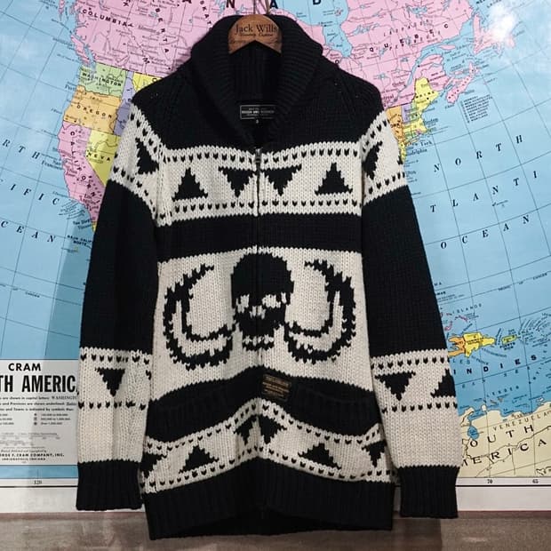 러프앤러기드 스컬 코위찬 자켓