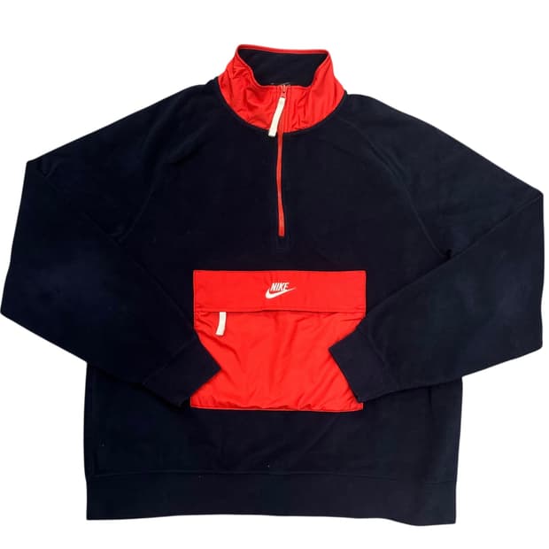 나이키 플리스 아노락