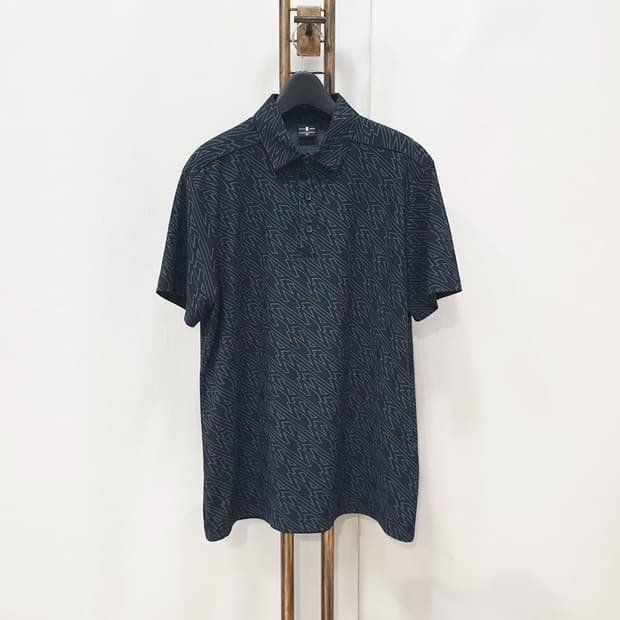 와이드앵글 남성 반팔 카라티셔츠 100