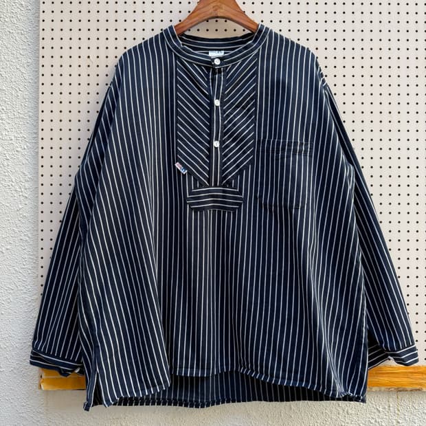 1990s modAS GERMAN NAVY STRIPE 피셔맨스목셔츠