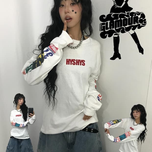 Hysteric Glamour Side Printing L/S