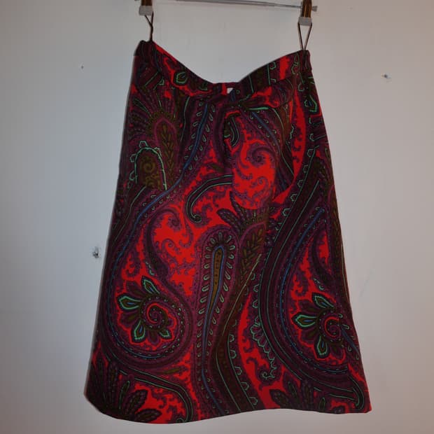 Miu Miu paisley skirt
