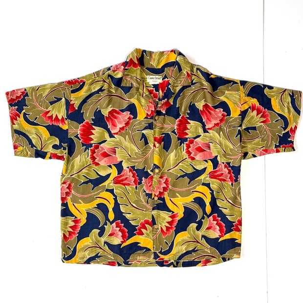 Cooke street 빈티지 반팔 하와이안 셔츠