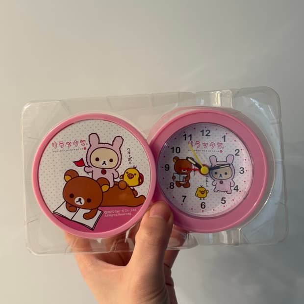 리락쿠마 코리락쿠마 탁상 시계