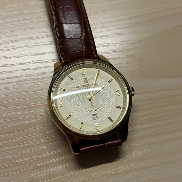 니콜생지르 가죽 빈티지시계