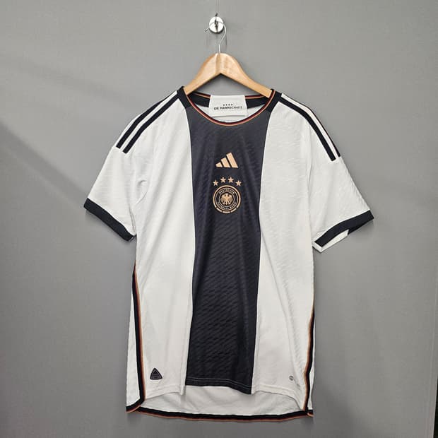 아디다스 독일 2022 홈 어센틱 저지 화이트