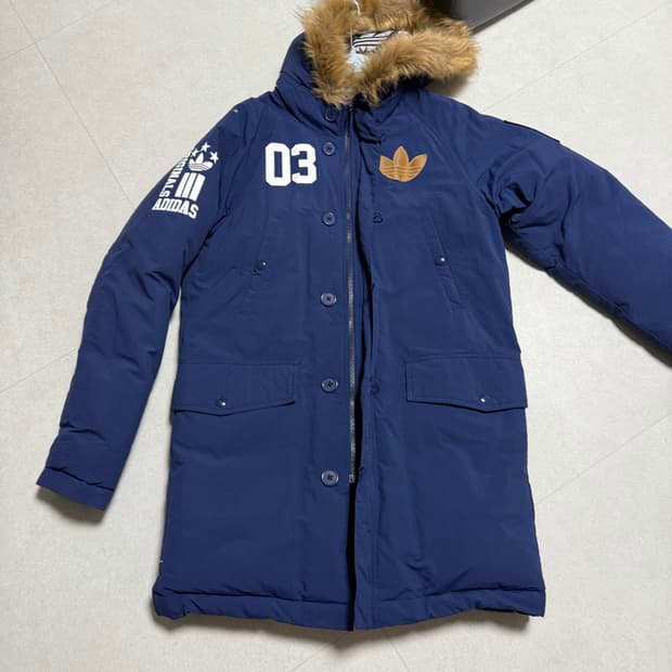 아디다스 빈티지 롱패딩