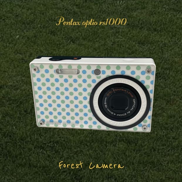 (카꾸/소프트) 펜탁스 옵티오 RS1000 디지털카메라 빈티지디카