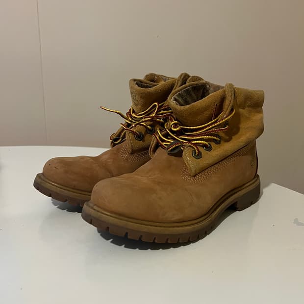 팀버랜드 롤탑 위트 누벅 부츠