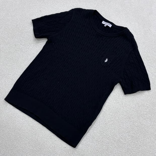 M US폴로 케이블 반팔 티셔츠 0323E