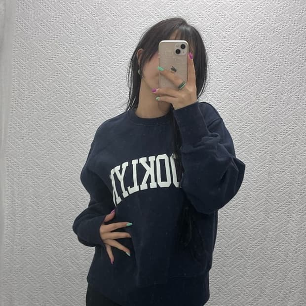 유니온 아카이브 올드스쿨 빈티지 레터링 맨투맨 M C07085