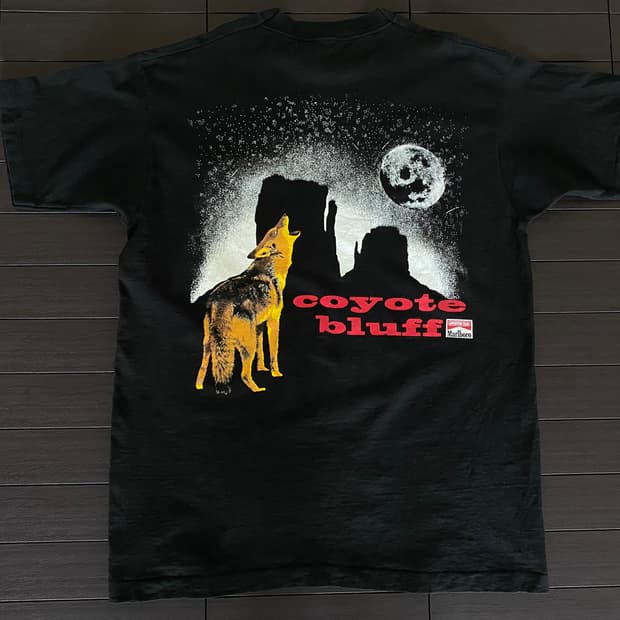 (XL) 90s 빈티지 말보로 코요테 티셔츠