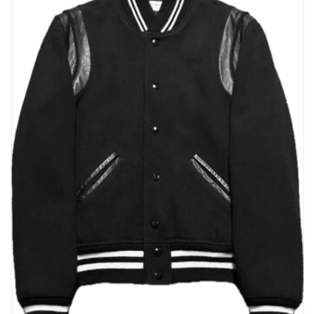 SAINT LAURENT PARIS(생로랑파리) 테디 바시티 자켓