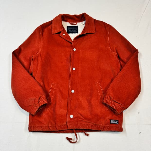 S) 리바이스 코듀로이 코치 자켓 양털안감