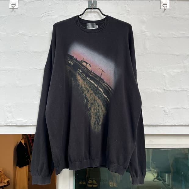 Opening Project 선셋 글로우 프린트 니트 2