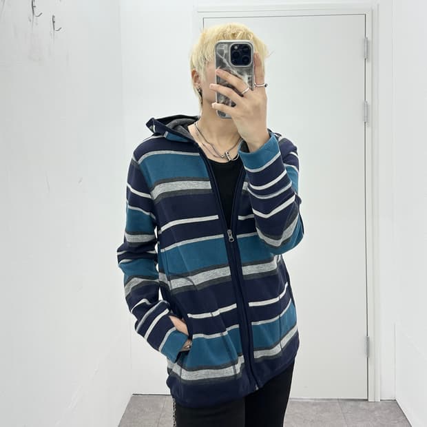 Upt stripe fur hoodie