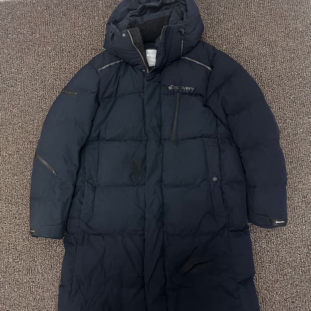디스커버리 레스터 벤치파카 덕다운 롱패딩 100(L)