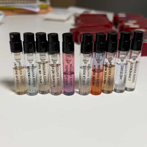 루이비통 디스커버리 향수 바이알 10종