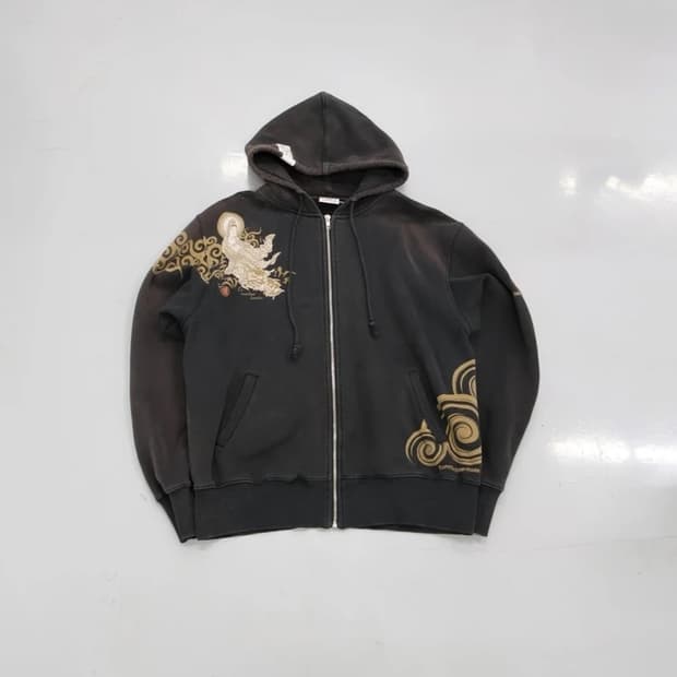 Ted Company Japanese Graphic Zip Hoodie
